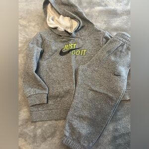 Grey Nike Set Toddlers size 24Months